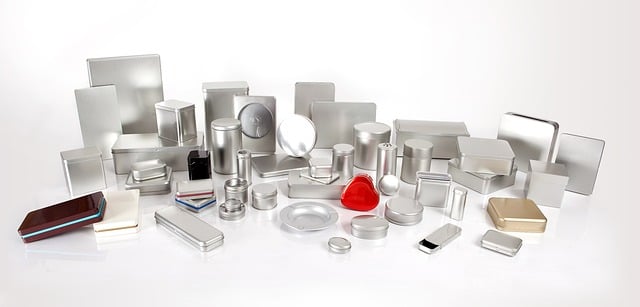 A collection of steel products